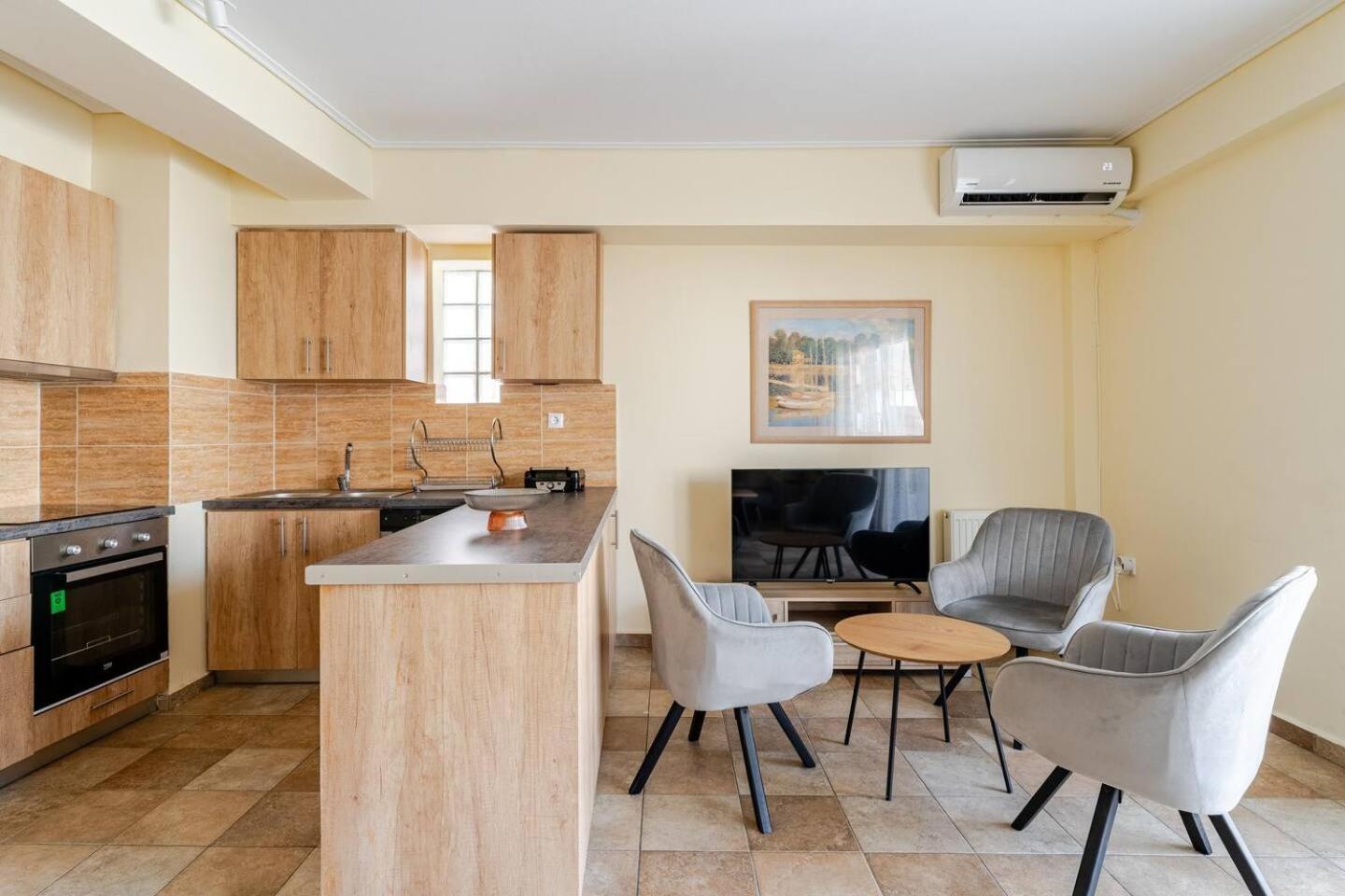 Lux & Style 75Sqm With Private Parking In Athens公寓 外观 照片