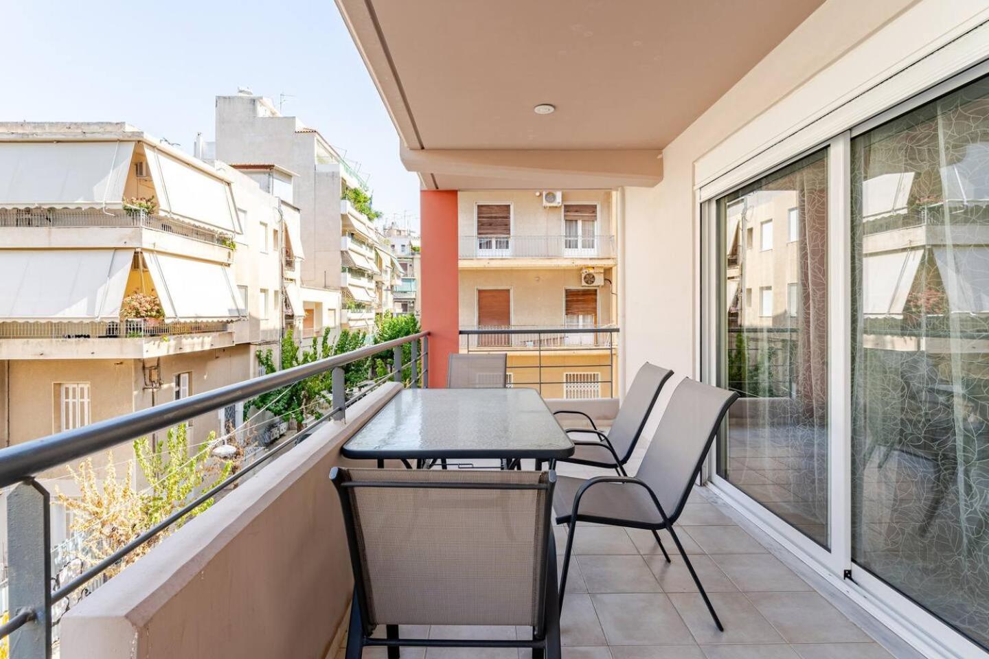 Lux & Style 75Sqm With Private Parking In Athens公寓 外观 照片