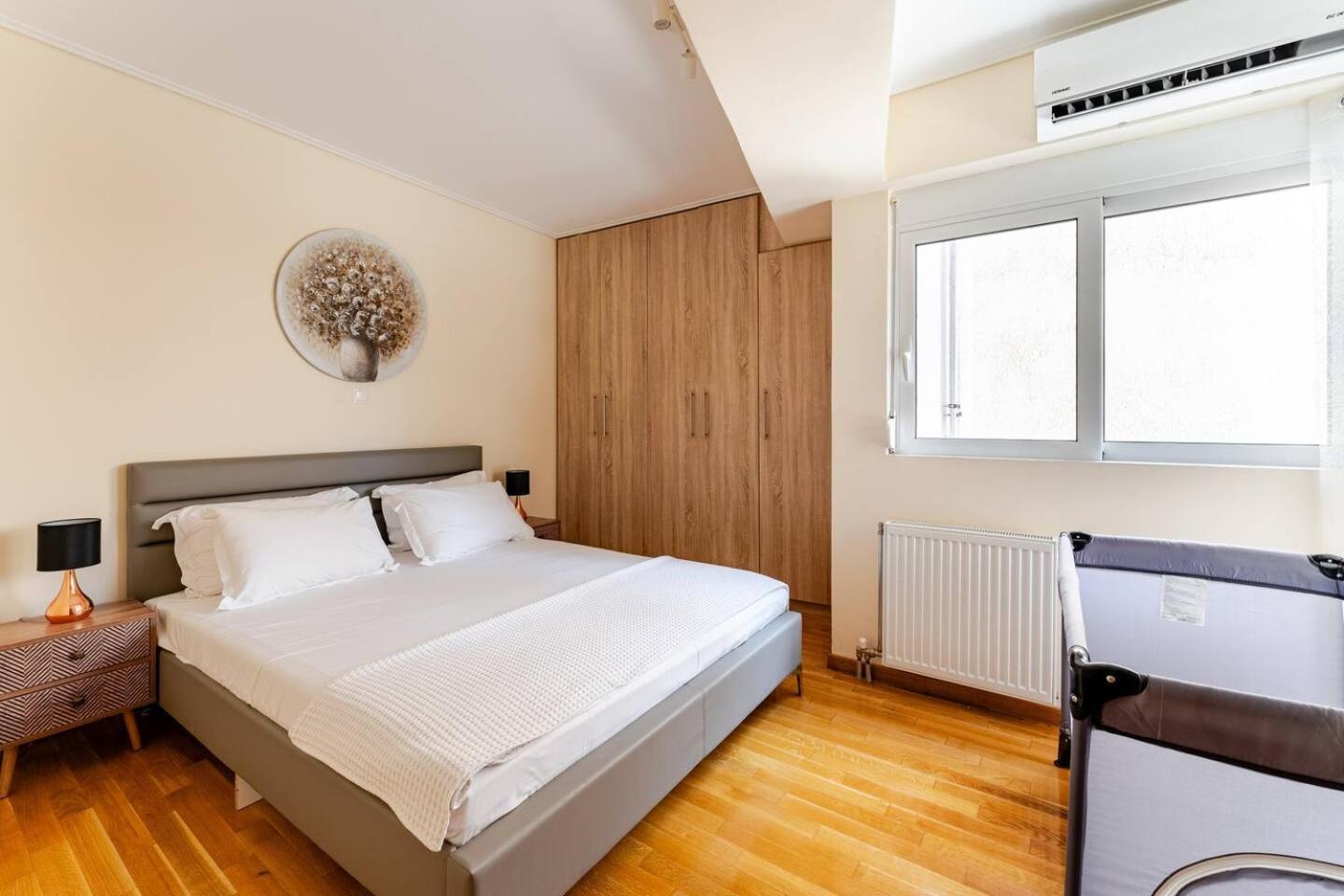 Lux & Style 75Sqm With Private Parking In Athens公寓 外观 照片