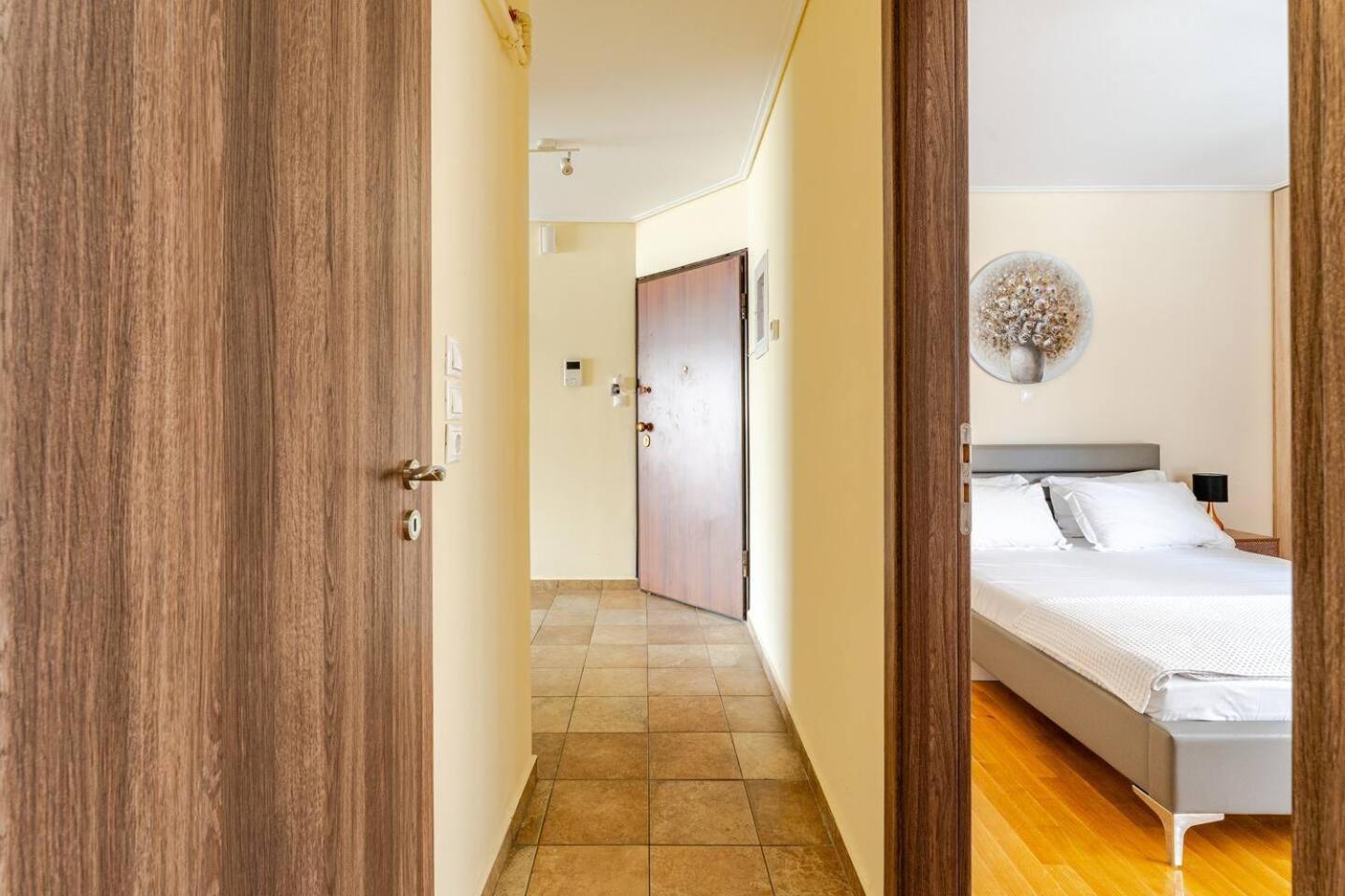 Lux & Style 75Sqm With Private Parking In Athens公寓 外观 照片