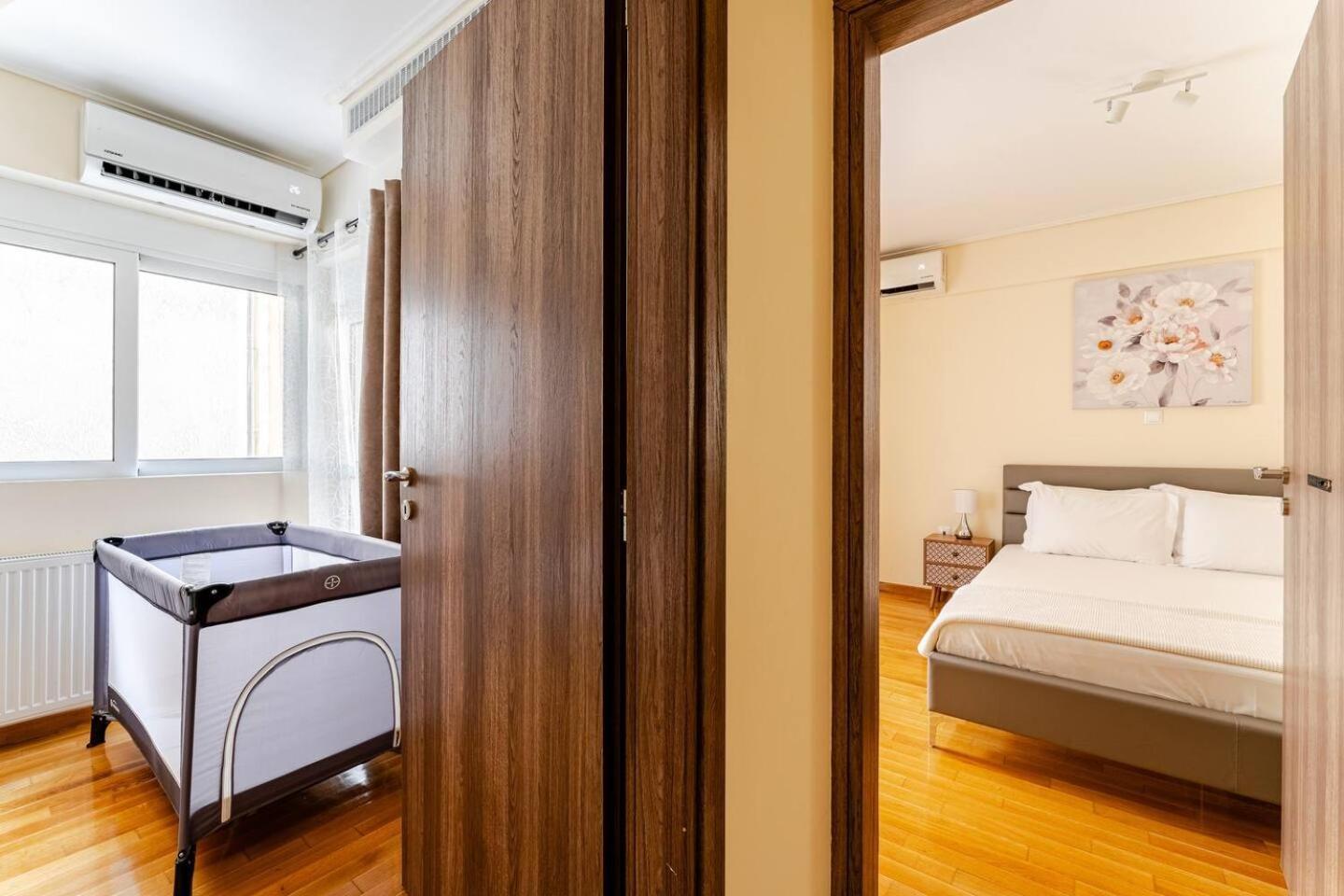 Lux & Style 75Sqm With Private Parking In Athens公寓 外观 照片
