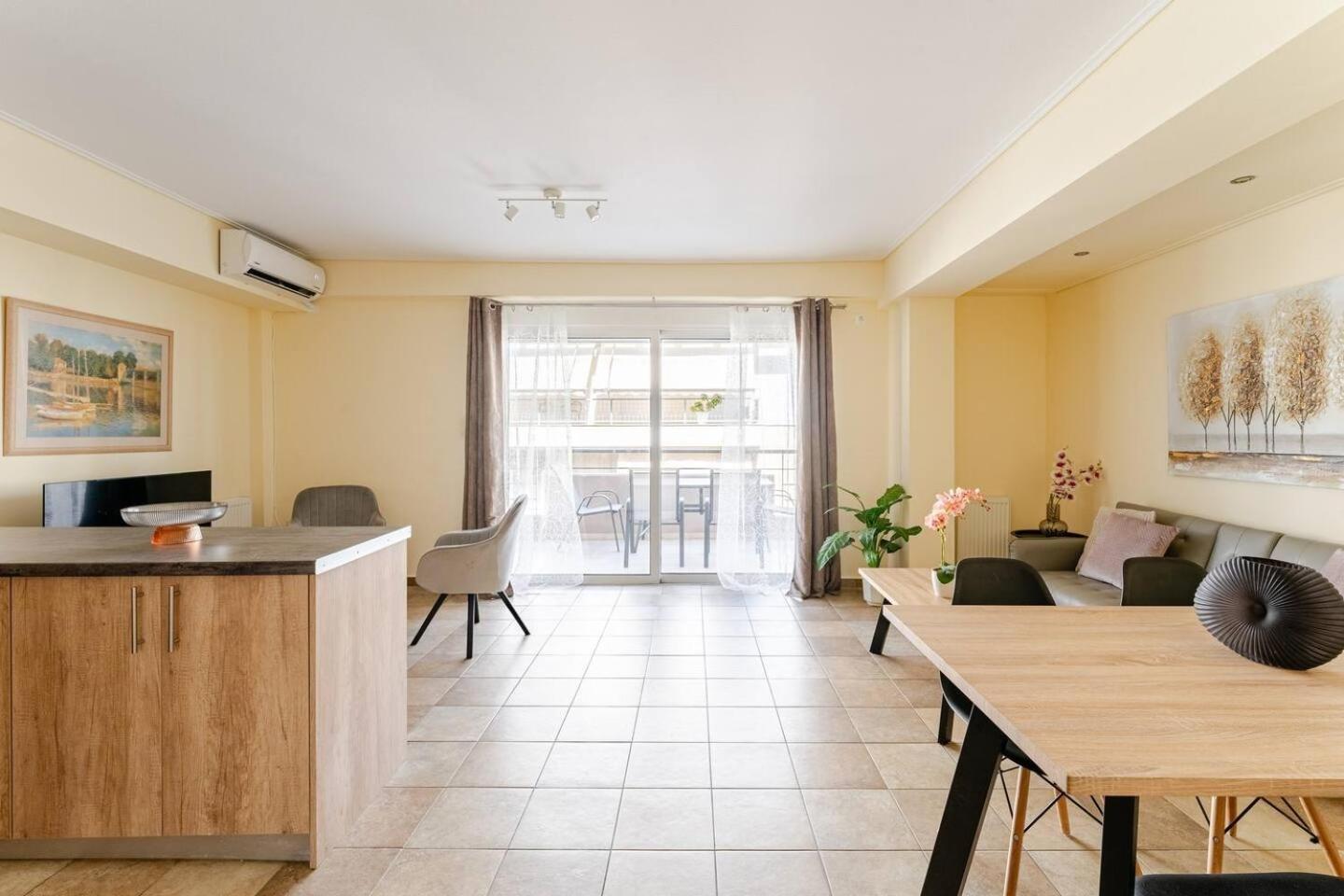 Lux & Style 75Sqm With Private Parking In Athens公寓 外观 照片
