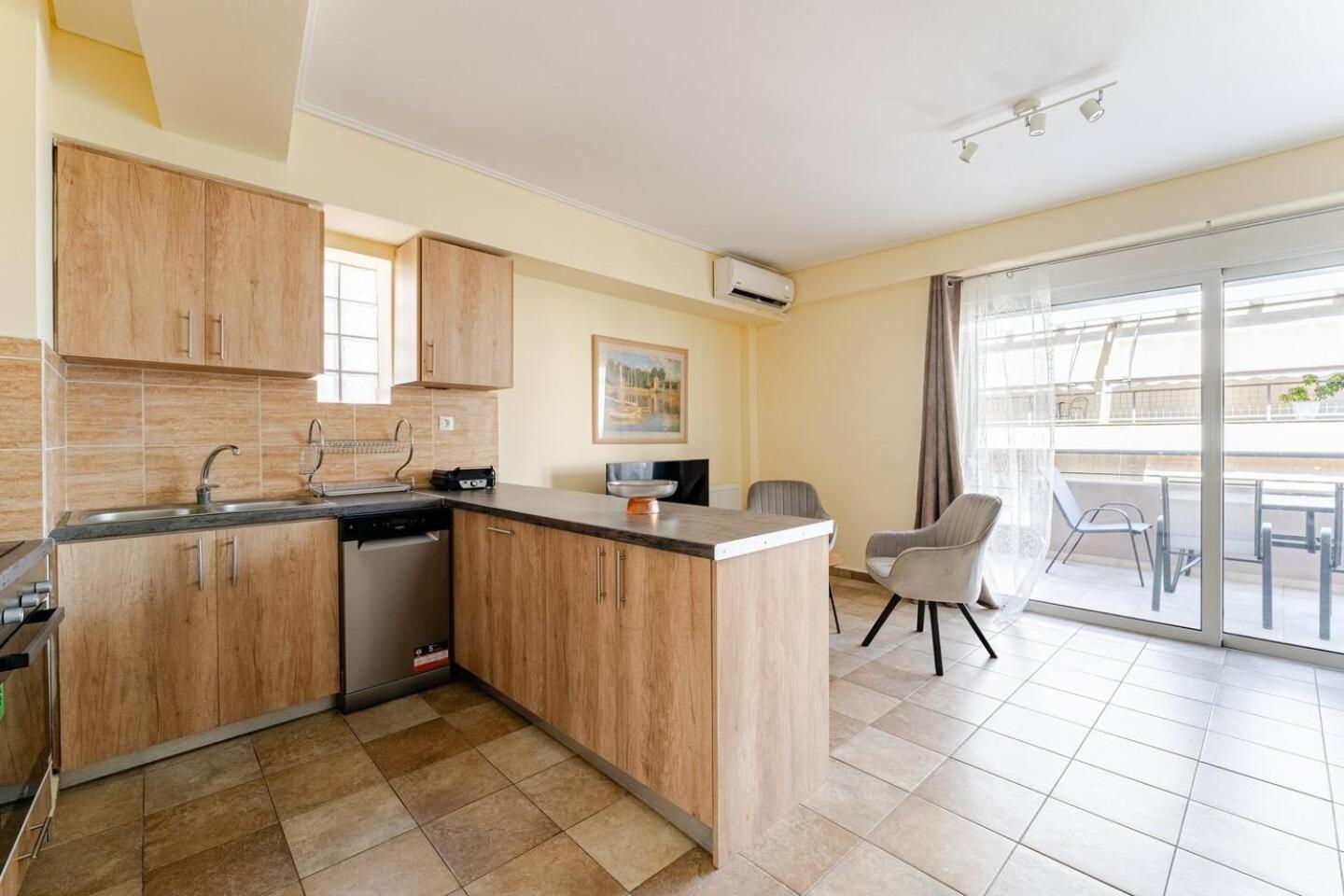 Lux & Style 75Sqm With Private Parking In Athens公寓 外观 照片